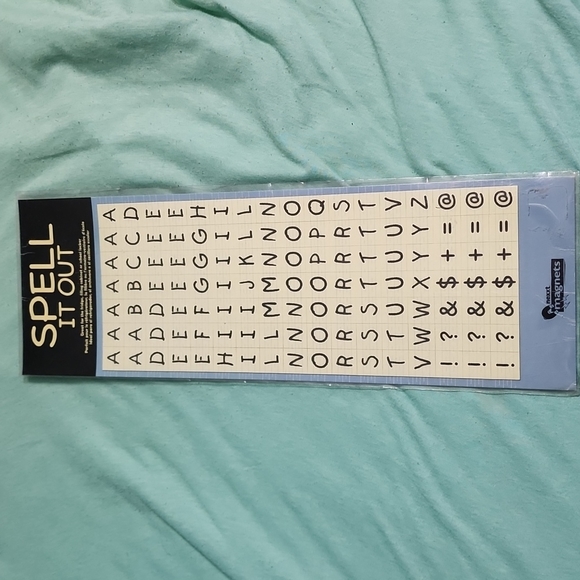 Spell It Out Magnets - Picture 1 of 1